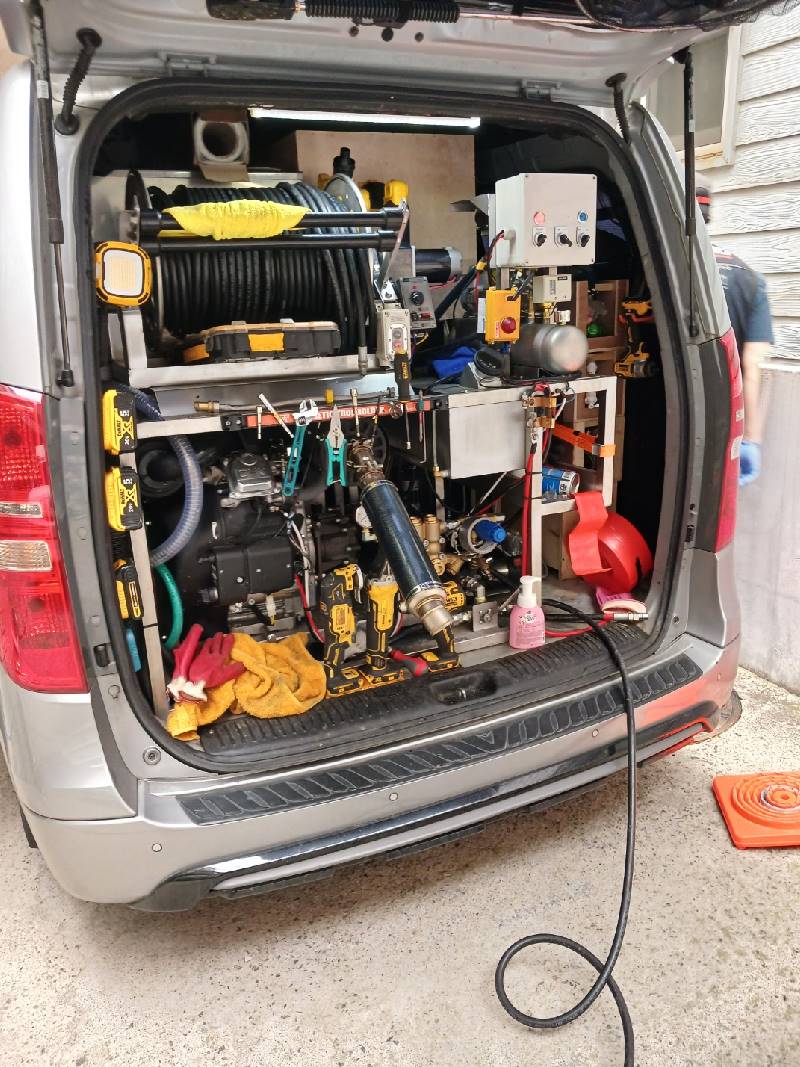 도일동 집수정펌프 작업 전 모습